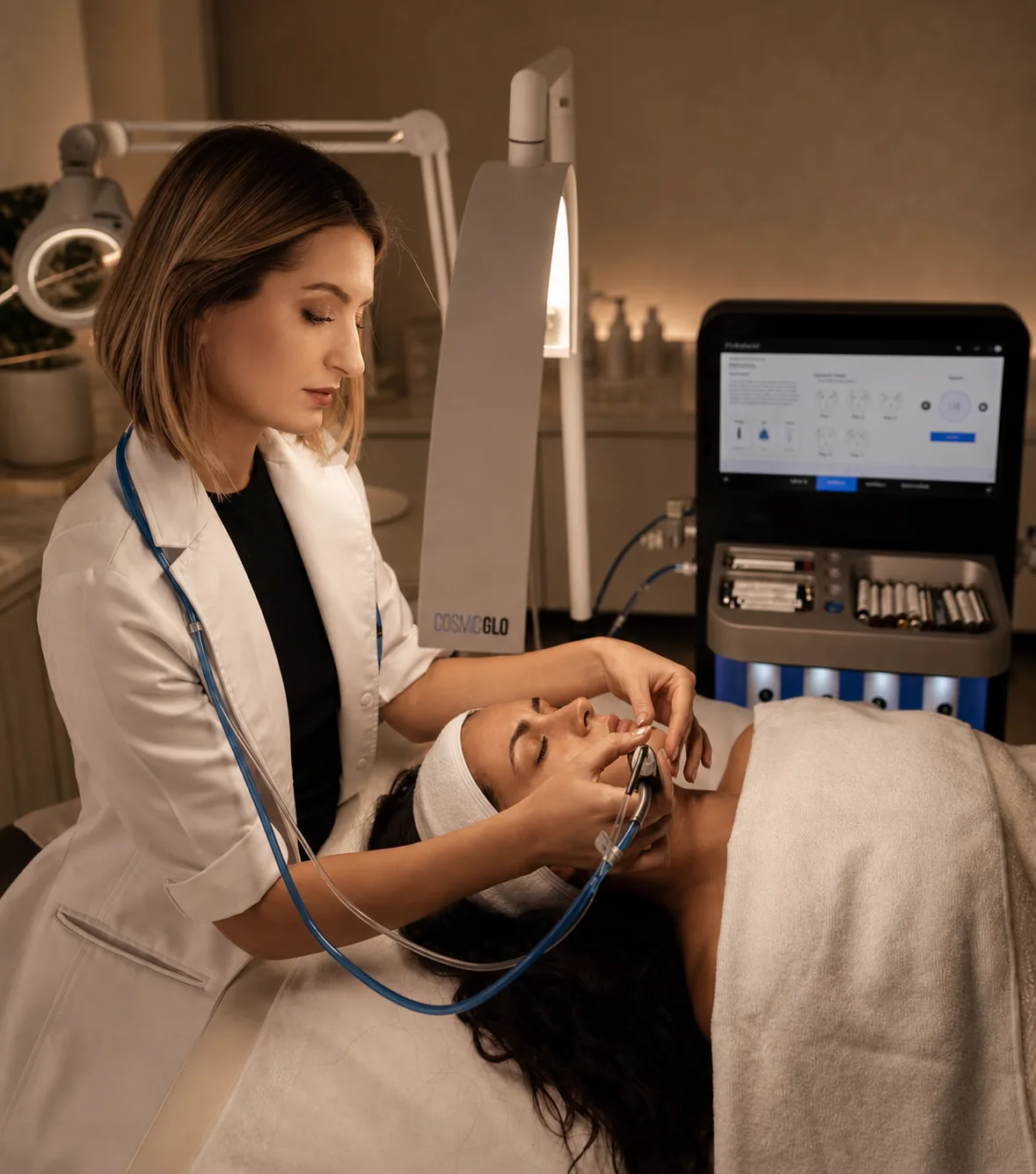 Ella Skin facial treatment in a calm appointment setting